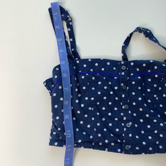 Abercrombie Kids Girls Polka Dot Top M - Picture 4 of 5